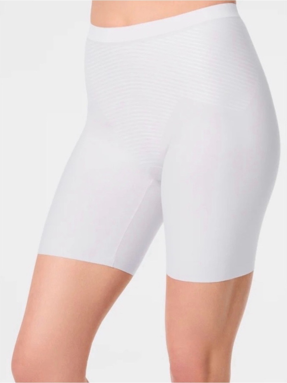 NEW | SPANX Shapewear Invisible Supima Cotton Blend Mid Thigh Shorts